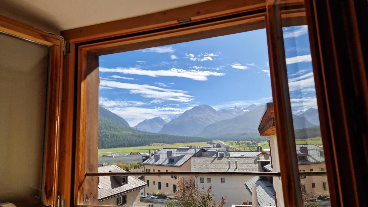 Weisses Kreuz - Crusch Alva Bed and Breakfast Samedan Exteriör bild